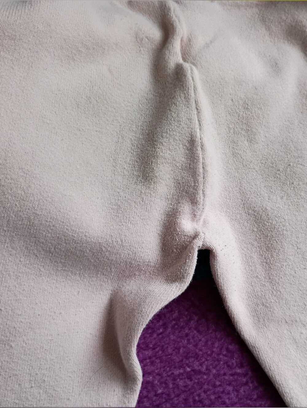 Gap Kids S 6/7 Pink/Silver Star Knees Sweater Leggings - Picture 8 of 8